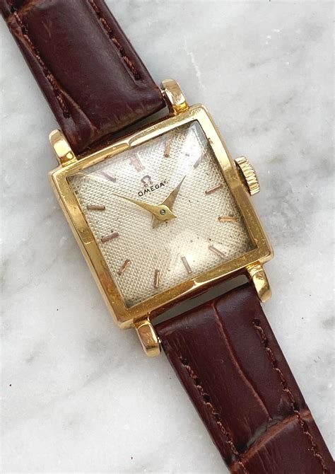 omega vintage square watches|vintage omega chronograph.